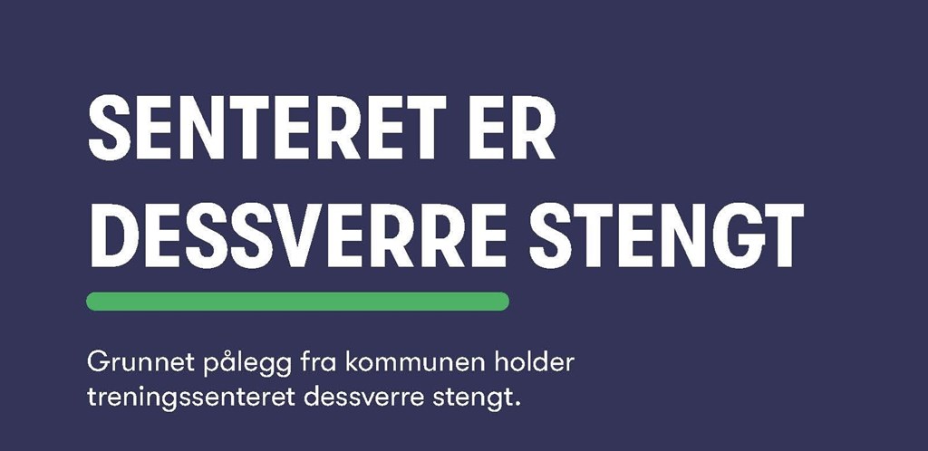 Covid stengt