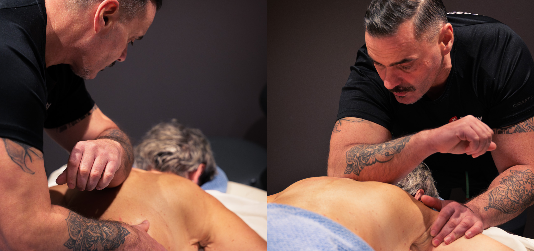 Muskelterapi hos Sporty Bergen Paradis med Constantin