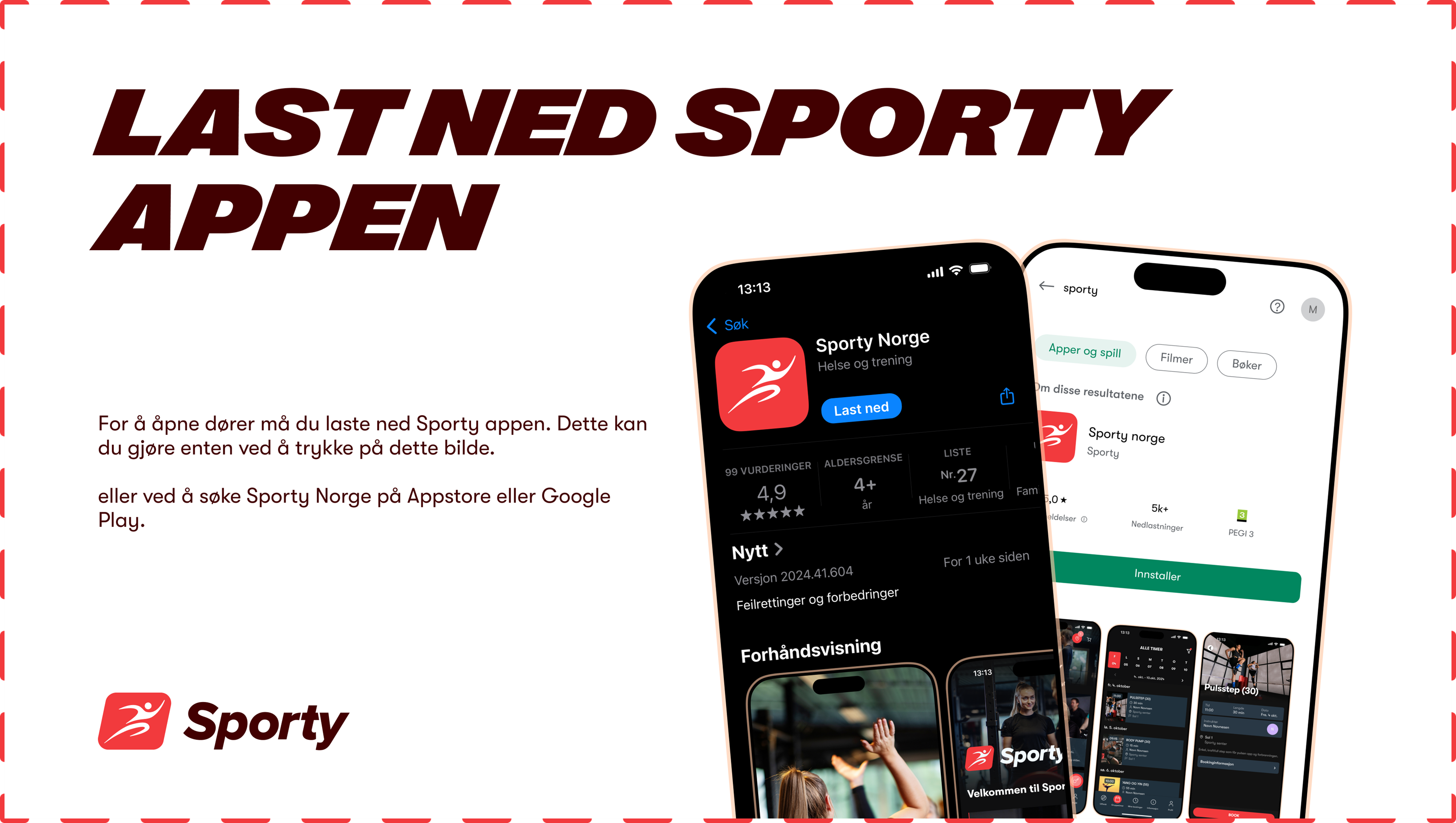 Last ned Sporty appen